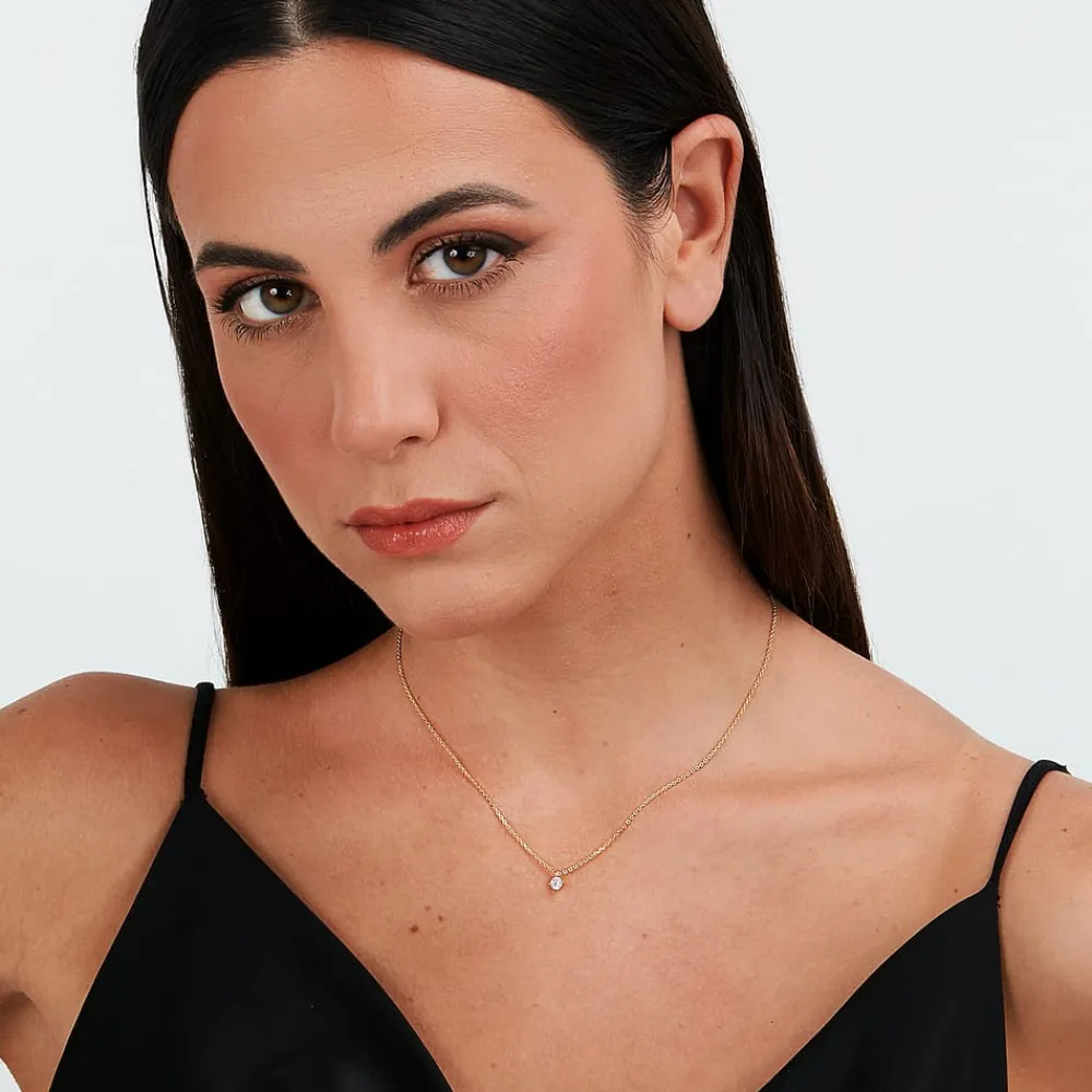 Collane|Gioielli Con Diamanti<Live Diamond COLLANA CLASSIC DIAMOND - LDY015127