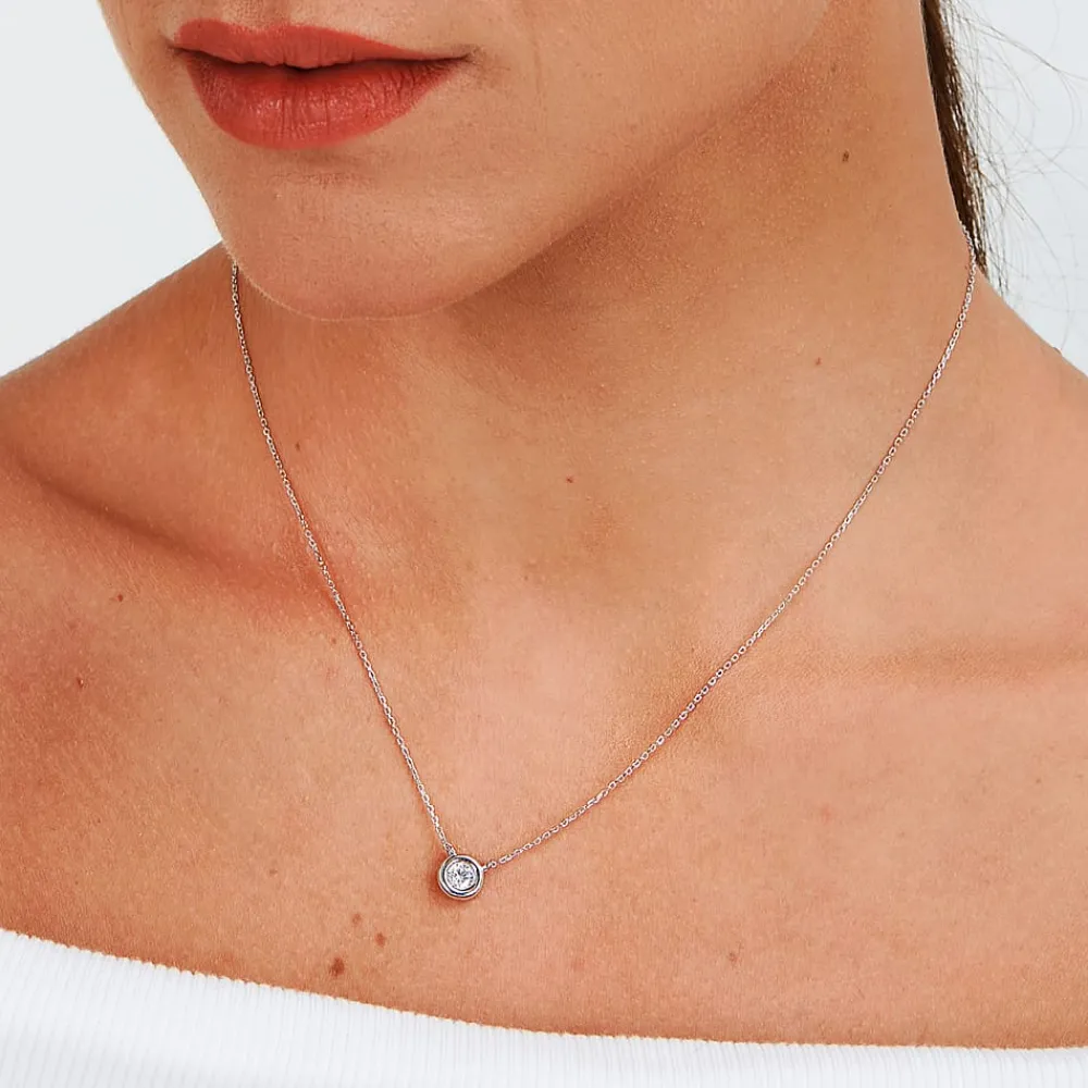 Collane|Gioielli In Oro<Live Diamond COLLANA CLASSIC DIAMOND - LDW030136I