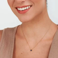 Collane|Gioielli Con Pietre Preziose<Live Diamond COLLANA CLASSIC GEM STONE - LDY050153