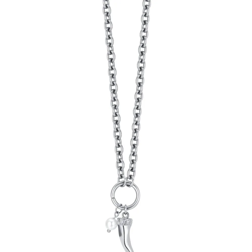 Collane|Gioielli In Acciaio<Luca barra COLLANA LUCKY MOOD - LU.CK1838