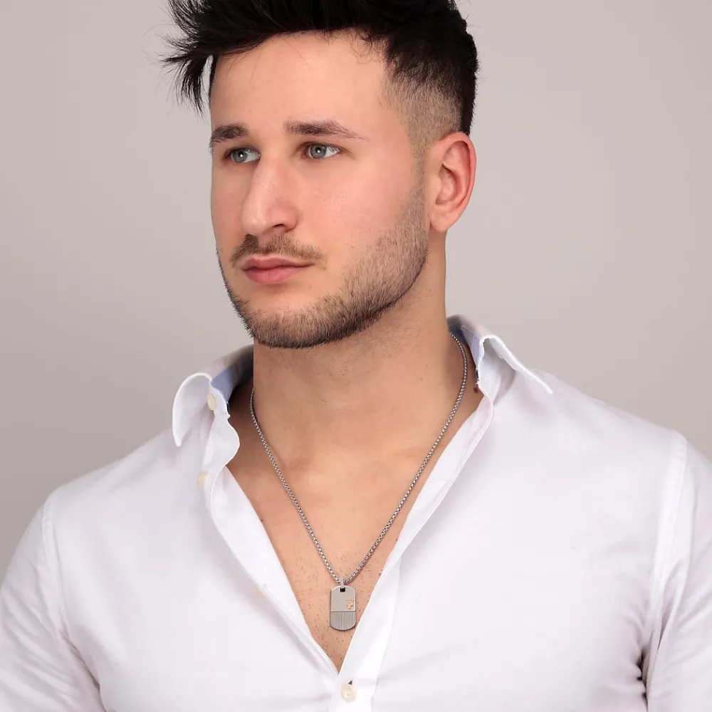 Collane Uomo|Collane<Maserati COLLANA JEWELS - JM121ATK08