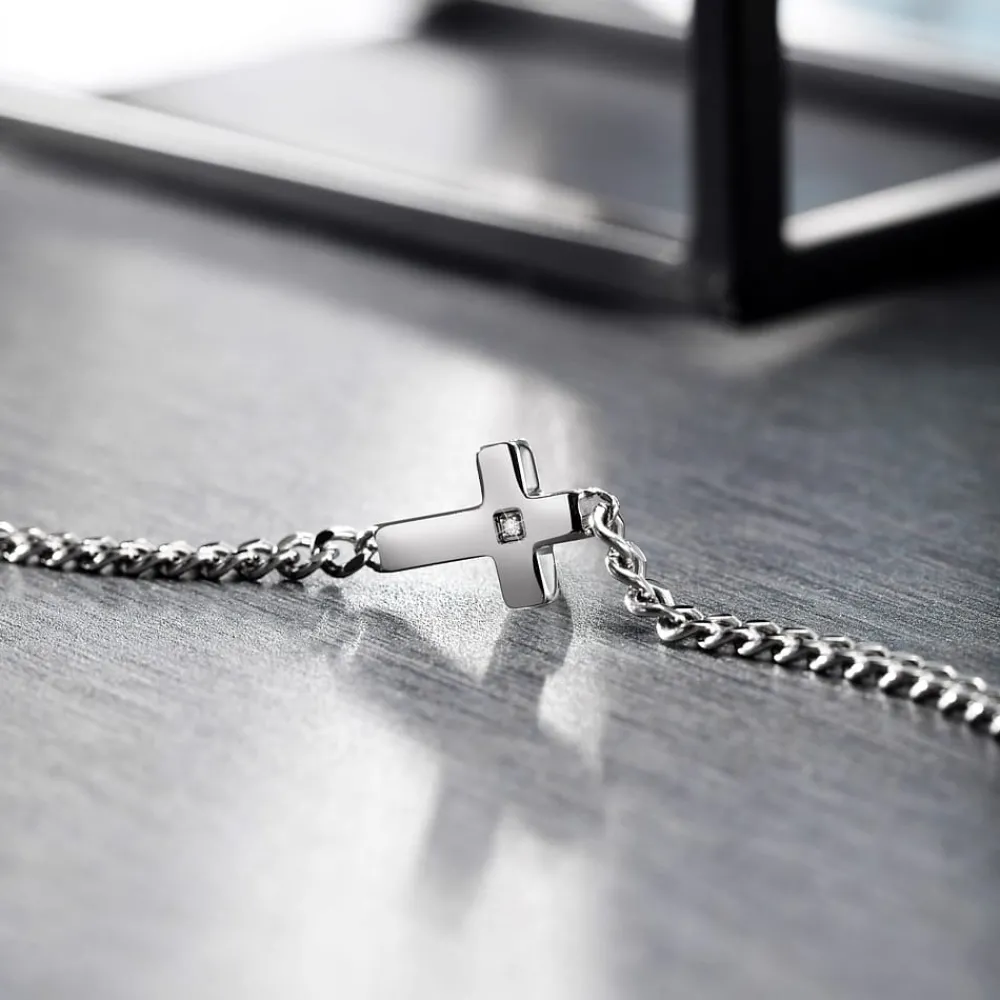 Collane|Gioielli In Acciaio<Morellato COLLANA CROSS - SKR62