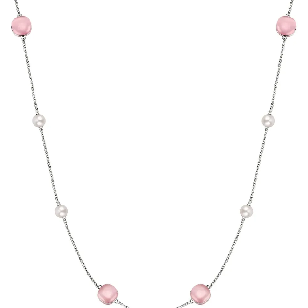 Gioielli Donna<Morellato COLLANA GEMMA PERLA - SATC01