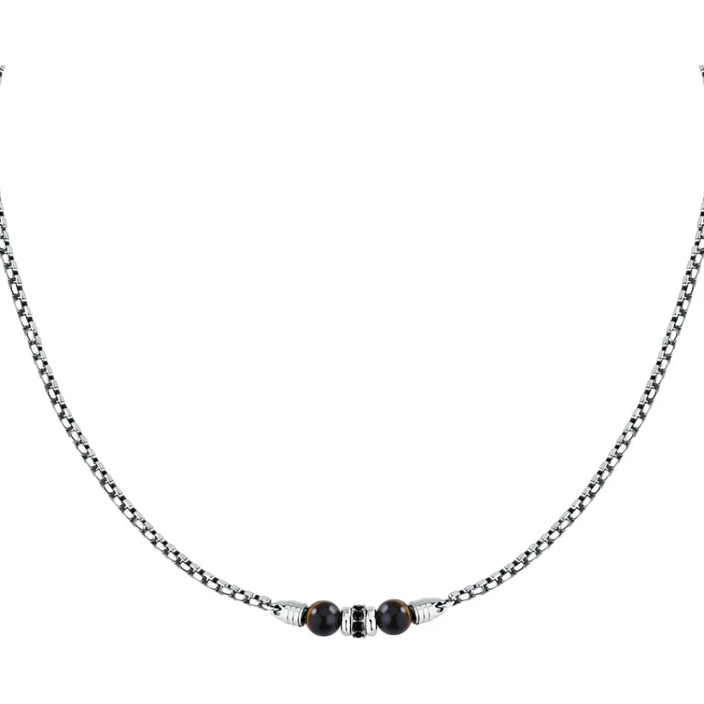 Collane|Gioielli Uomo<Morellato COLLANA PIETRE - S1744