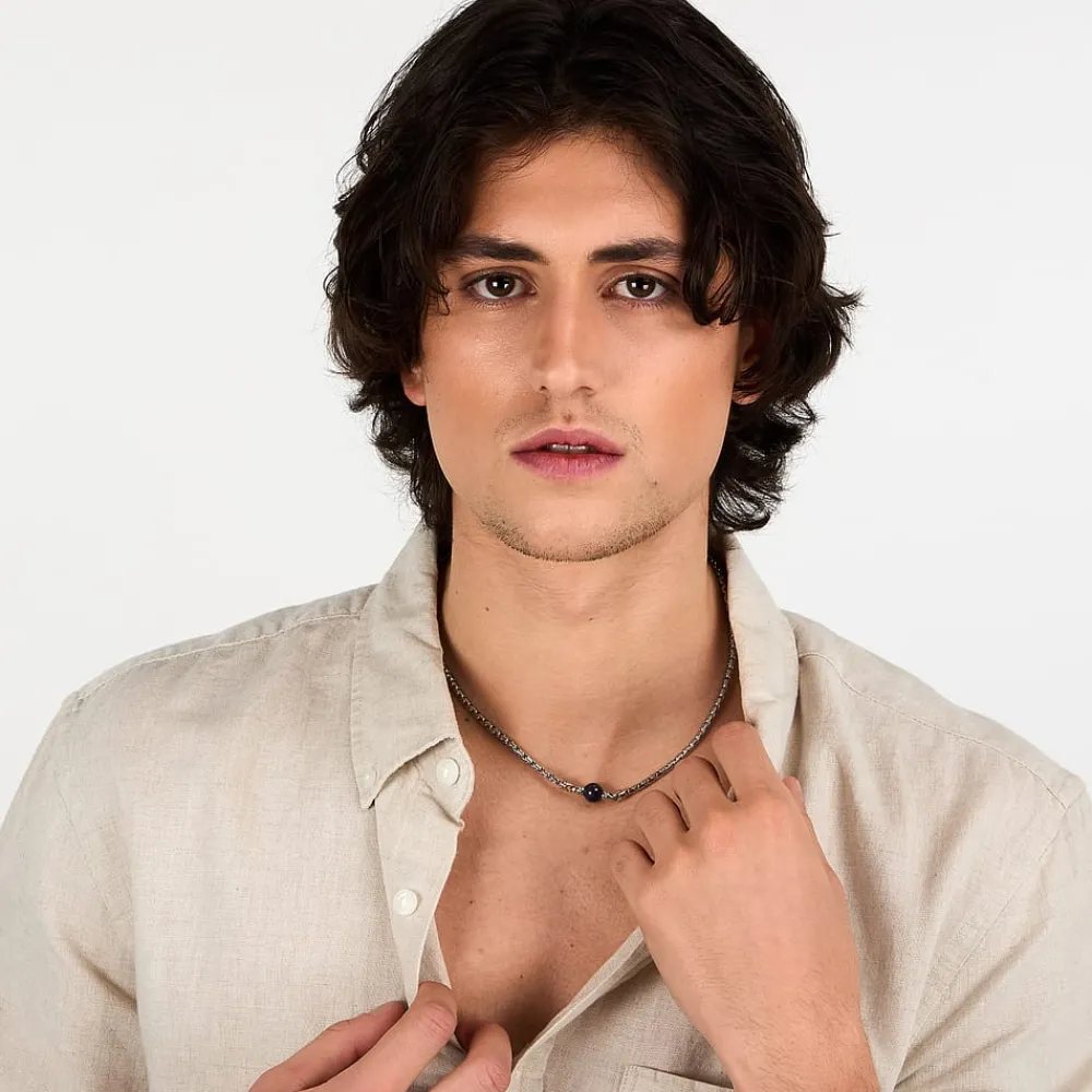 Collane|Gioielli Uomo<Morellato COLLANA PIETRE - S1745