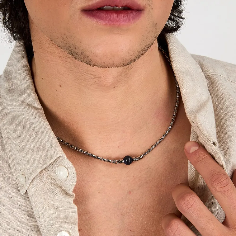 Collane|Gioielli Uomo<Morellato COLLANA PIETRE - S1745