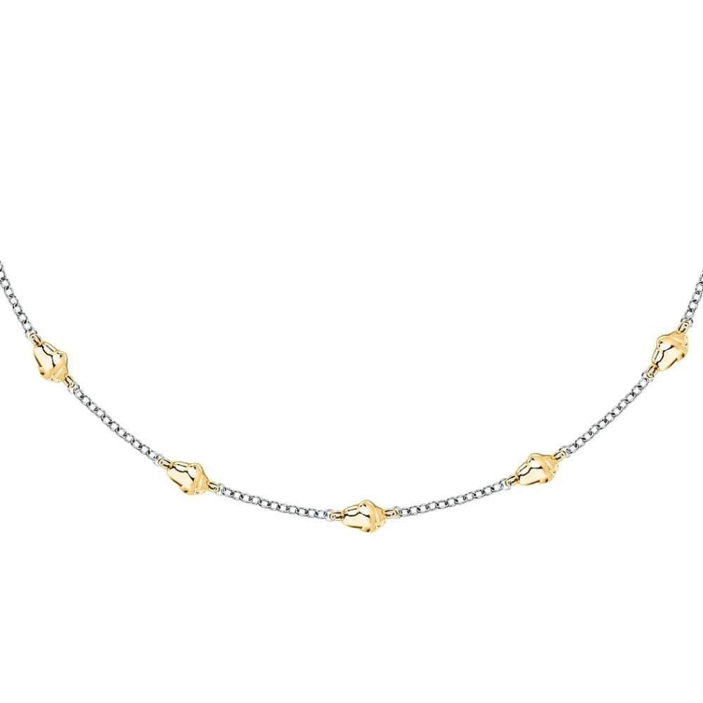 Gioielli In Acciaio|Collane<Trussardi COLLANA T-DESIGN - TJAXA11