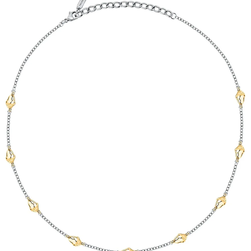 Gioielli In Acciaio|Collane<Trussardi COLLANA T-DESIGN - TJAXA11