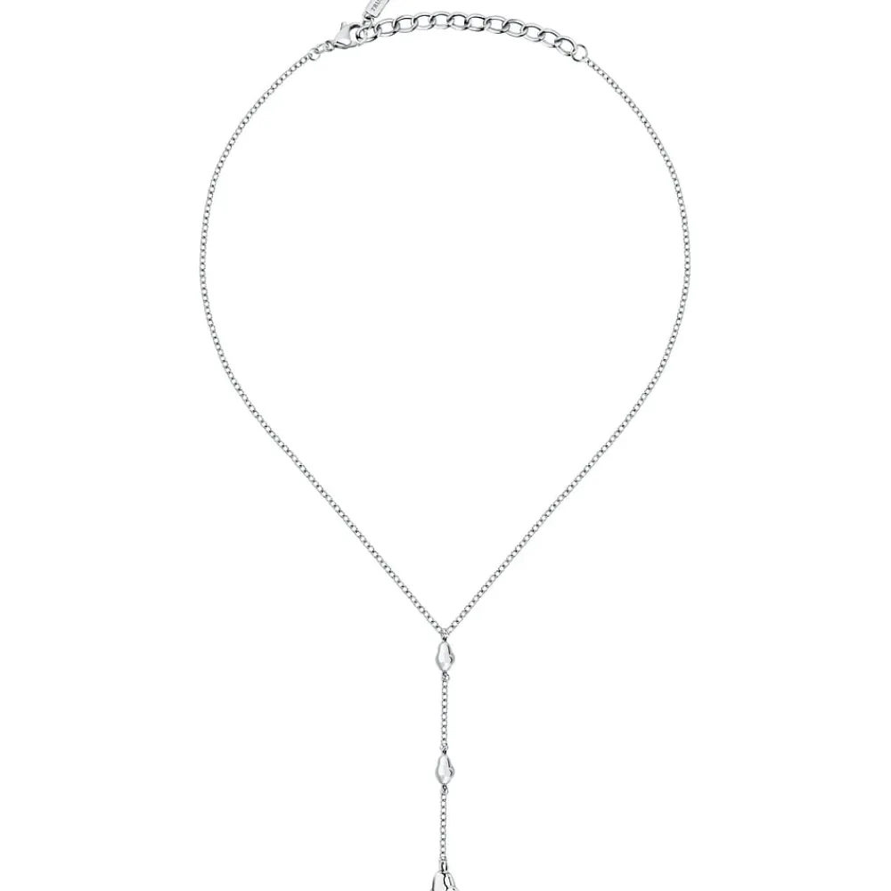 Gioielli In Acciaio|Collane<Trussardi COLLANA T-DESIGN - TJAXA10
