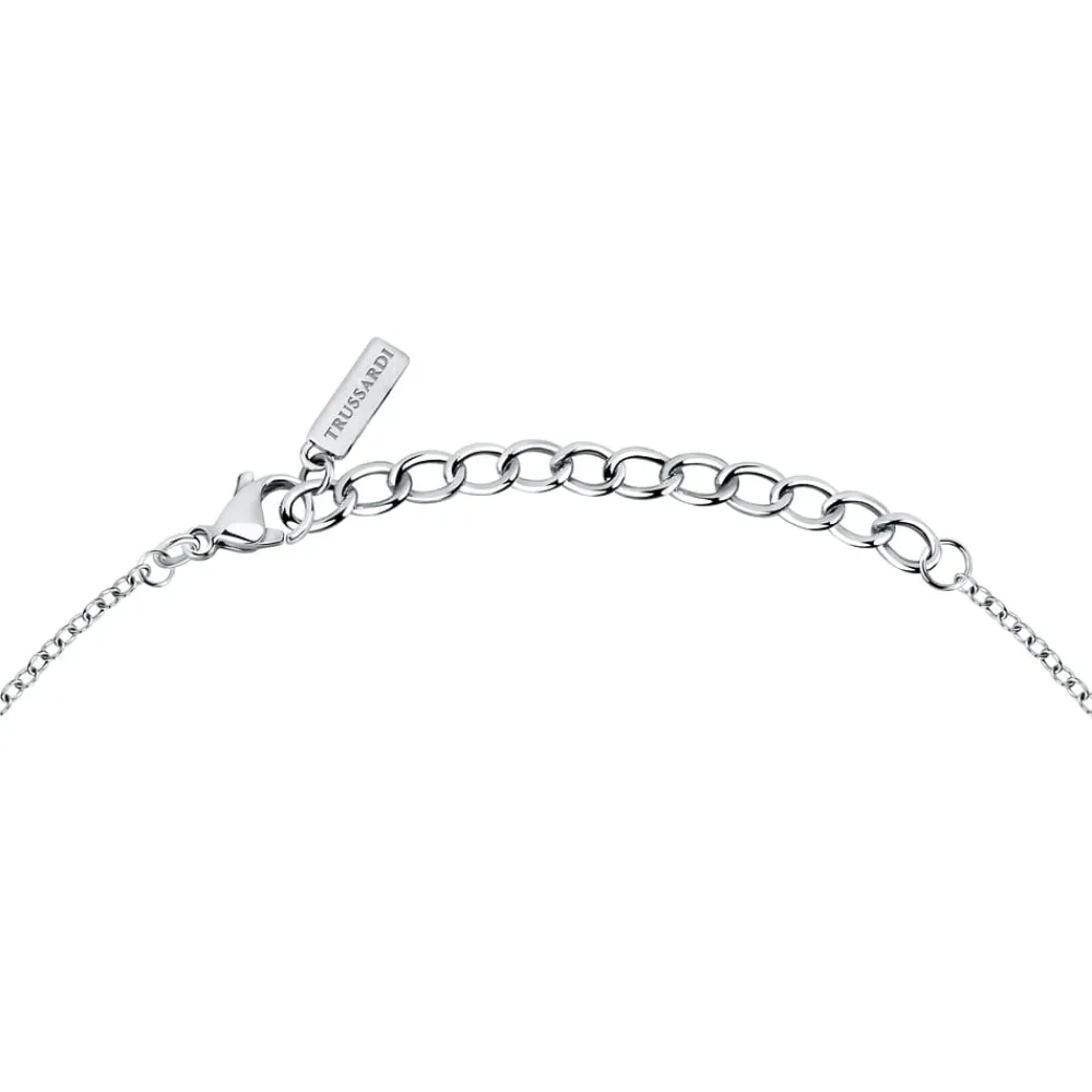 Gioielli In Acciaio|Collane<Trussardi COLLANA T-DESIGN - TJAXA10