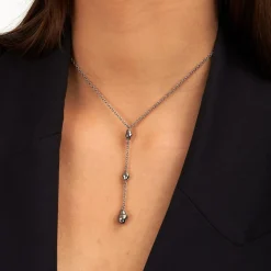 Gioielli In Acciaio|Collane<Trussardi COLLANA T-DESIGN - TJAXA10