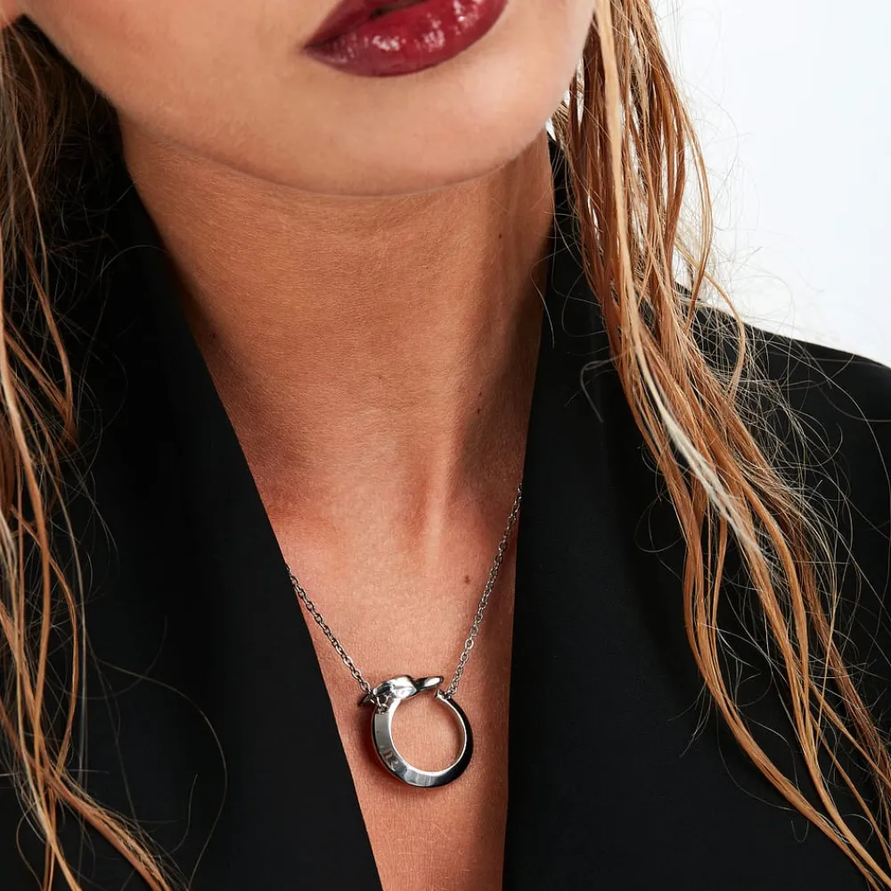Collane|Gioielli In Acciaio<Trussardi COLLANA T-HERITAGE - TJAXB02
