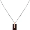 Collane In Acciaio|Collane Uomo<Trussardi COLLANA T-LEATHER - TJAXZ14