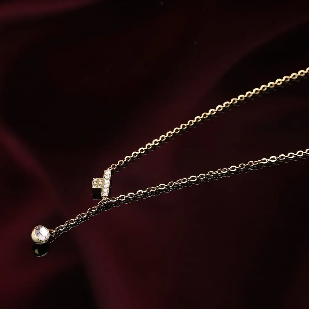 Gioielli Donna<Trussardi COLLANA T-LOGO - TJAXC07