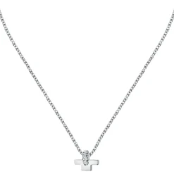 Collane In Acciaio|Gioielli Donna<Trussardi COLLANA T-LOGO - TJAXC14