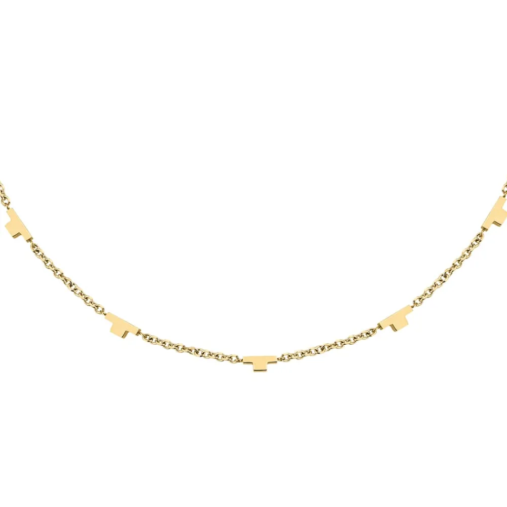 Gioielli In Acciaio|Collane In Acciaio<Trussardi COLLANA T-LOGO - TJAXC63