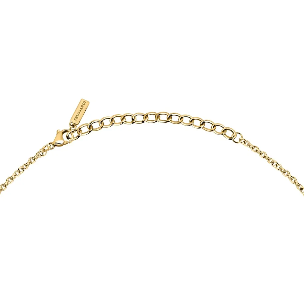 Gioielli In Acciaio|Collane In Acciaio<Trussardi COLLANA T-LOGO - TJAXC63