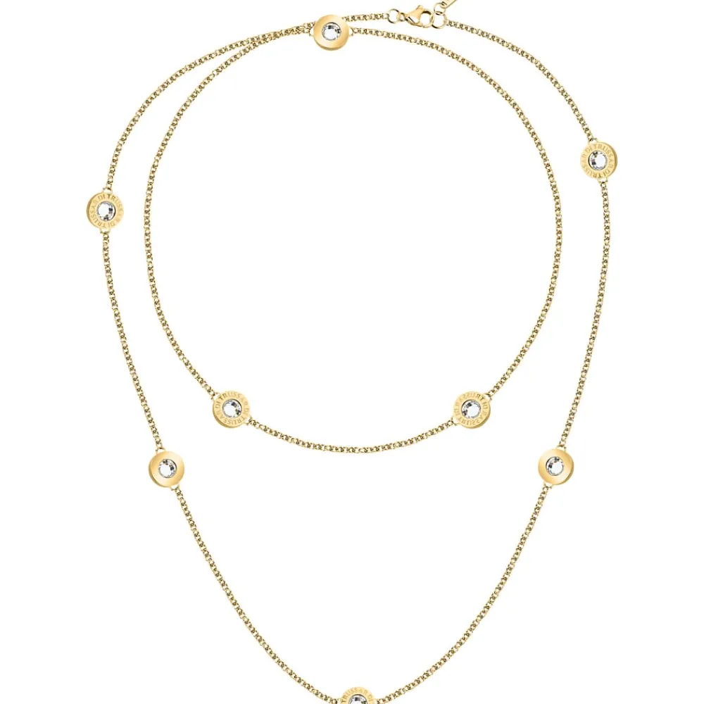 Collane|Gioielli In Acciaio<Trussardi COLLANA T-LOGO - TJAXC106