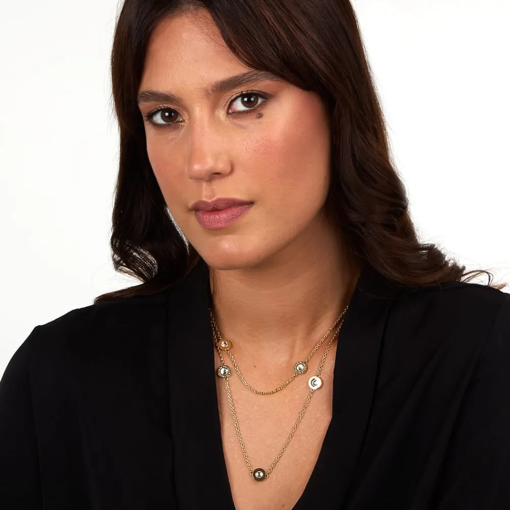 Collane|Gioielli In Acciaio<Trussardi COLLANA T-LOGO - TJAXC106