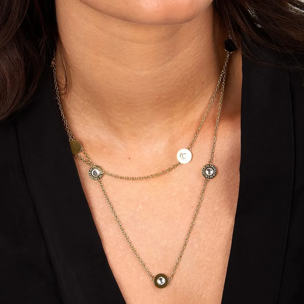 Collane|Gioielli In Acciaio<Trussardi COLLANA T-LOGO - TJAXC106