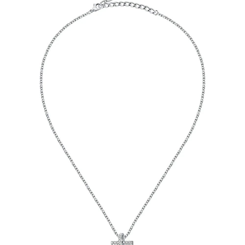Collane In Acciaio|Gioielli Donna<Trussardi COLLANA T-LOGO - TJAXC13