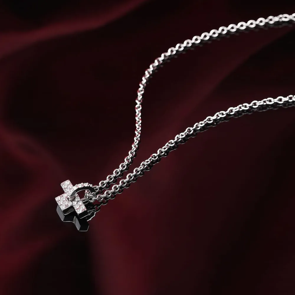 Collane In Acciaio|Gioielli Donna<Trussardi COLLANA T-LOGO - TJAXC13