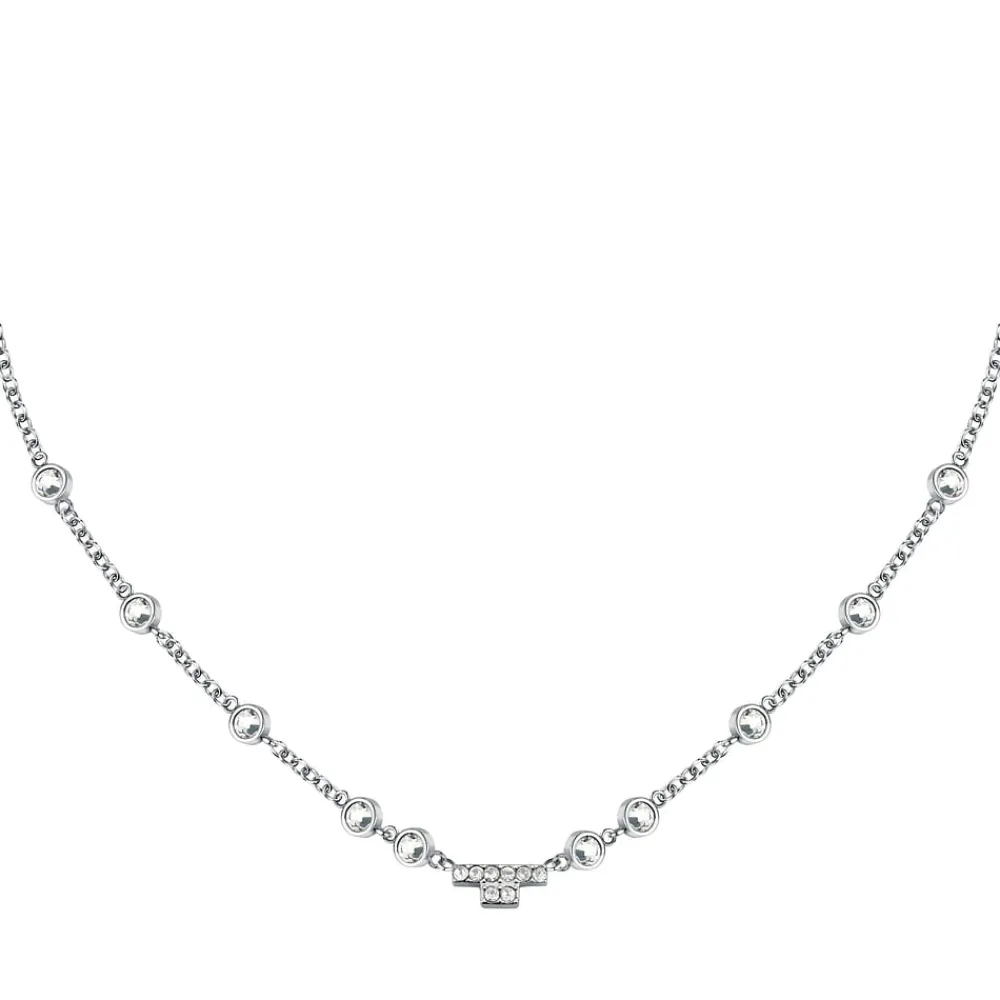 Gioielli Donna<Trussardi COLLANA T-LOGO - TJAXC04