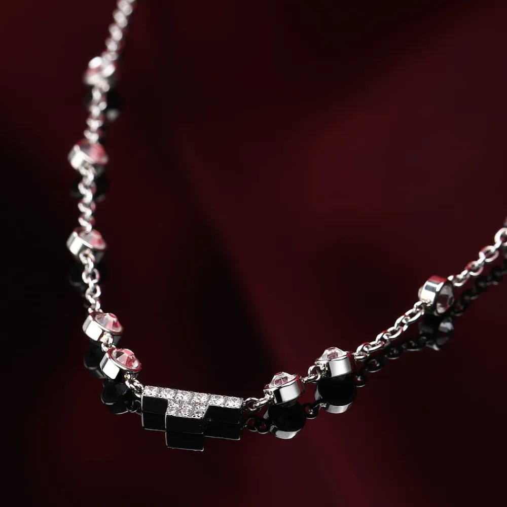 Gioielli Donna<Trussardi COLLANA T-LOGO - TJAXC04