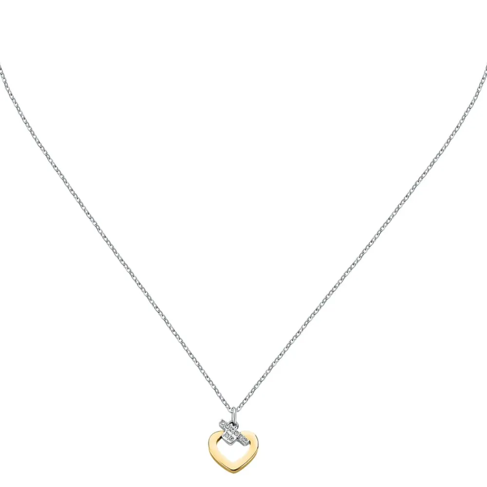 Gioielli In Acciaio|Collane In Acciaio<Trussardi COLLANA T-LOGO - TJAXC45