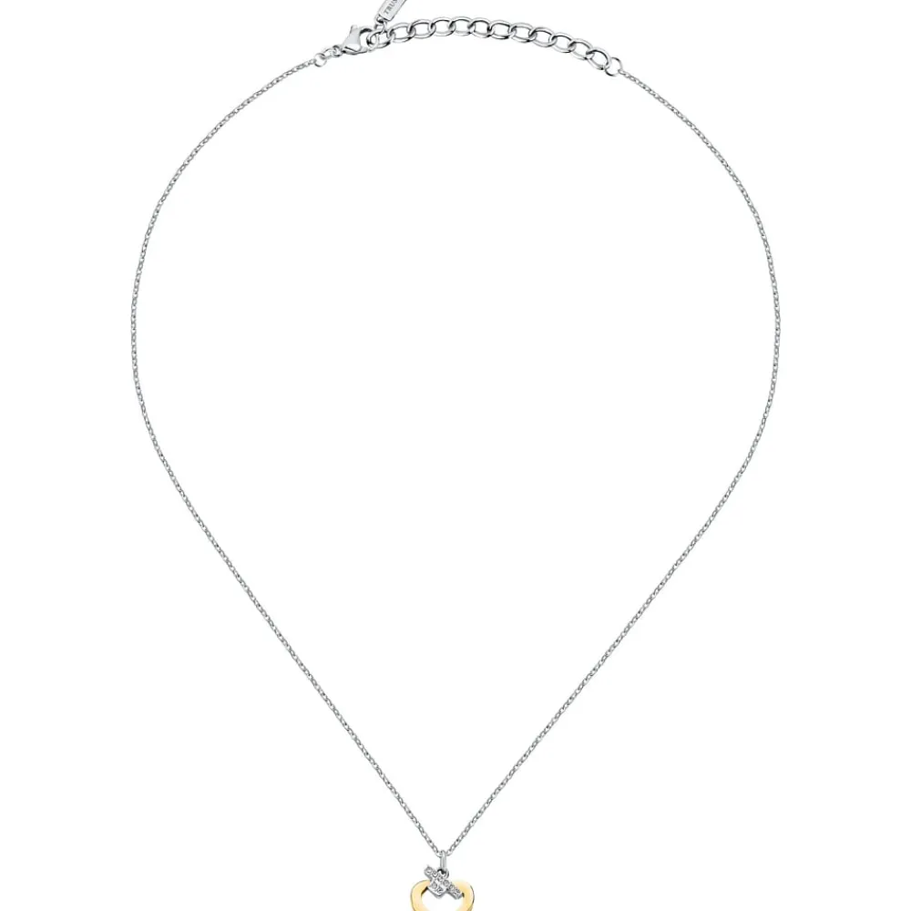 Gioielli In Acciaio|Collane In Acciaio<Trussardi COLLANA T-LOGO - TJAXC45