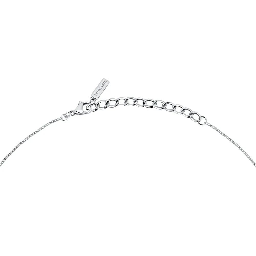 Gioielli In Acciaio|Collane In Acciaio<Trussardi COLLANA T-LOGO - TJAXC45