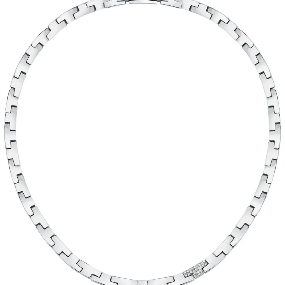 Collane|Gioielli In Acciaio<Trussardi COLLANA T-LOGO - TJAXC03