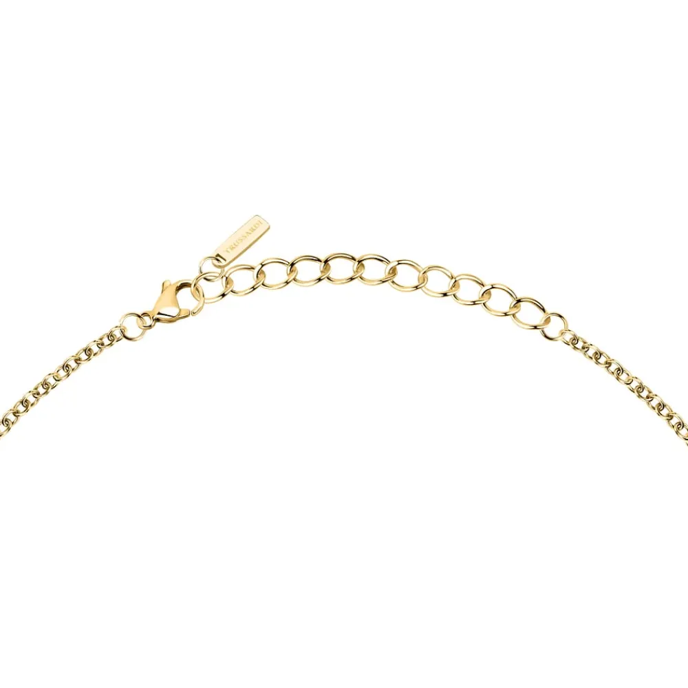 Collane|Gioielli In Acciaio<Trussardi COLLANA T-LOGO - TJAXC108