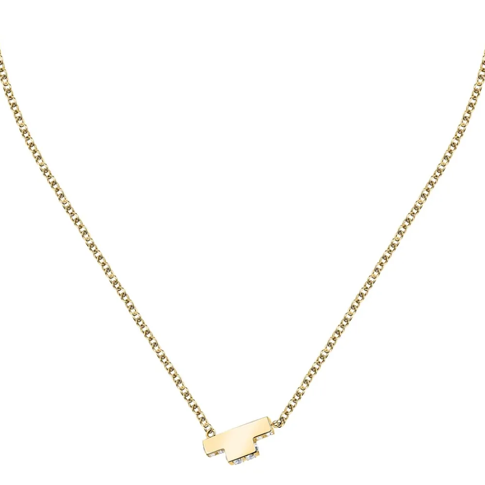 Gioielli Donna<Trussardi COLLANA T-LOGO - TJAXC10