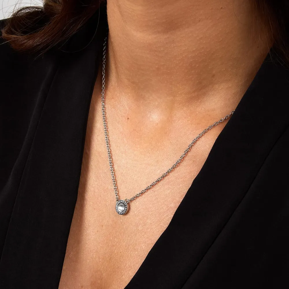 Collane|Gioielli In Acciaio<Trussardi COLLANA T-LOGO - TJAXC110