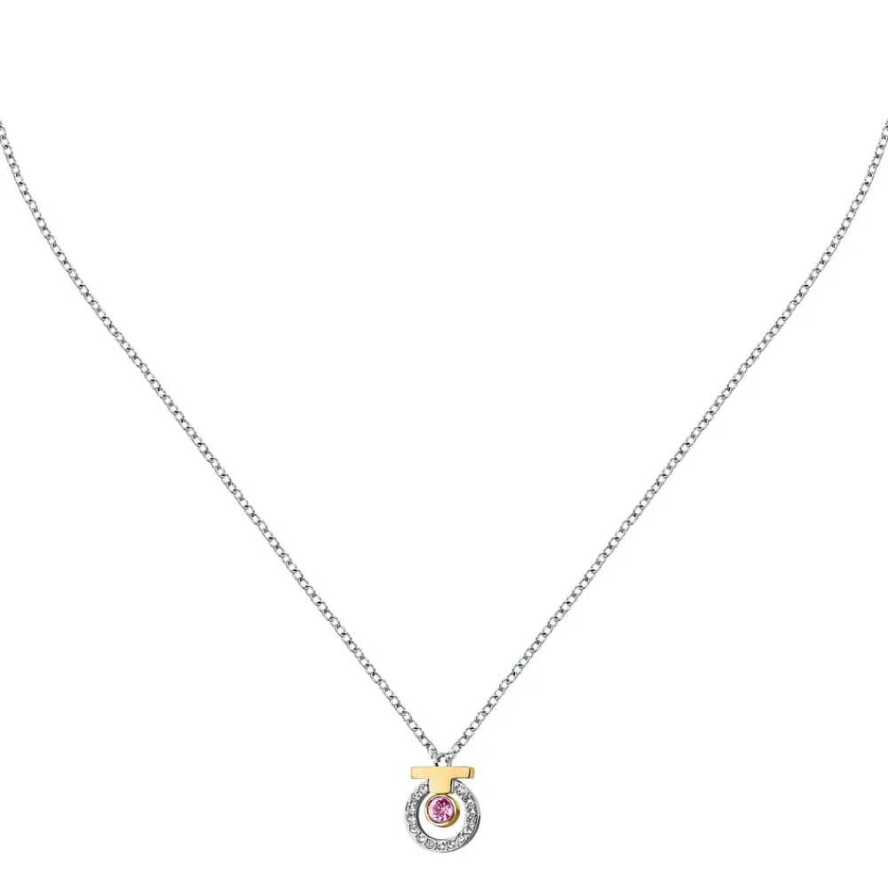 Gioielli In Acciaio|Collane In Acciaio<Trussardi COLLANA T-LOGO - TJAXC53