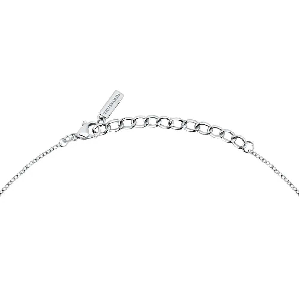 Gioielli In Acciaio|Collane In Acciaio<Trussardi COLLANA T-LOGO - TJAXC53