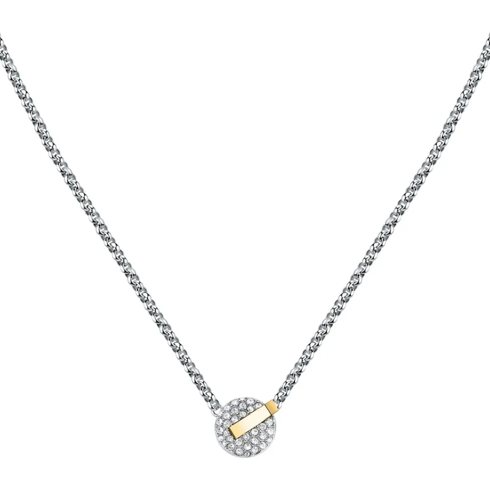 Collane|Gioielli In Acciaio<Trussardi COLLANA T-ROUND - TJAYF05