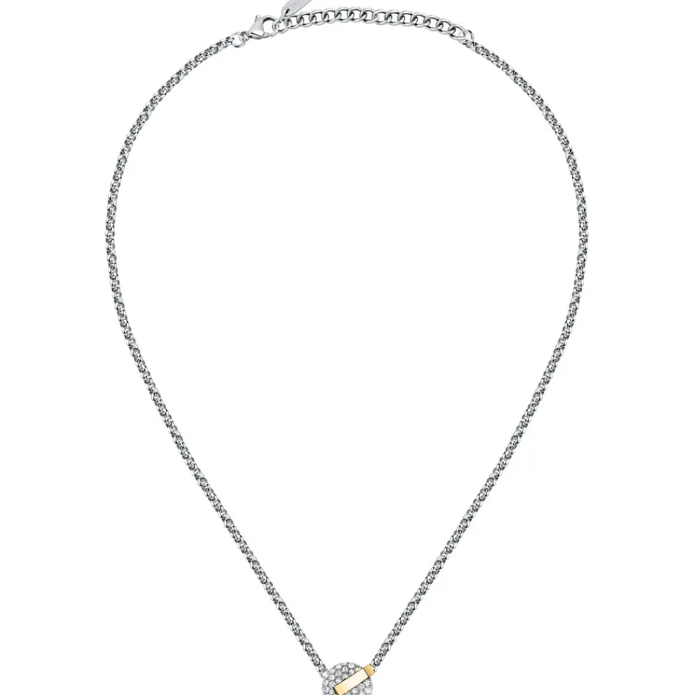 Collane|Gioielli In Acciaio<Trussardi COLLANA T-ROUND - TJAYF05
