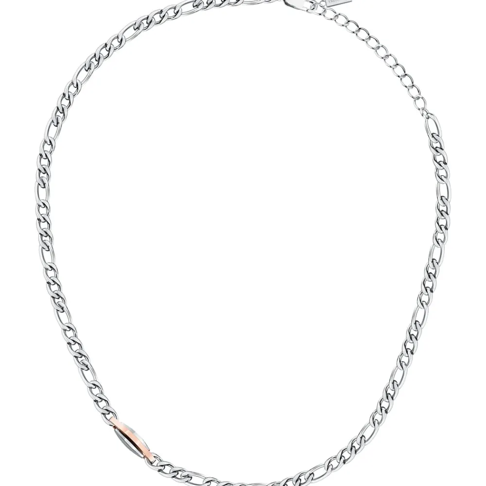 Collane In Acciaio|Collane Uomo<Trussardi COLLANA T-STEEL - TJAXV32