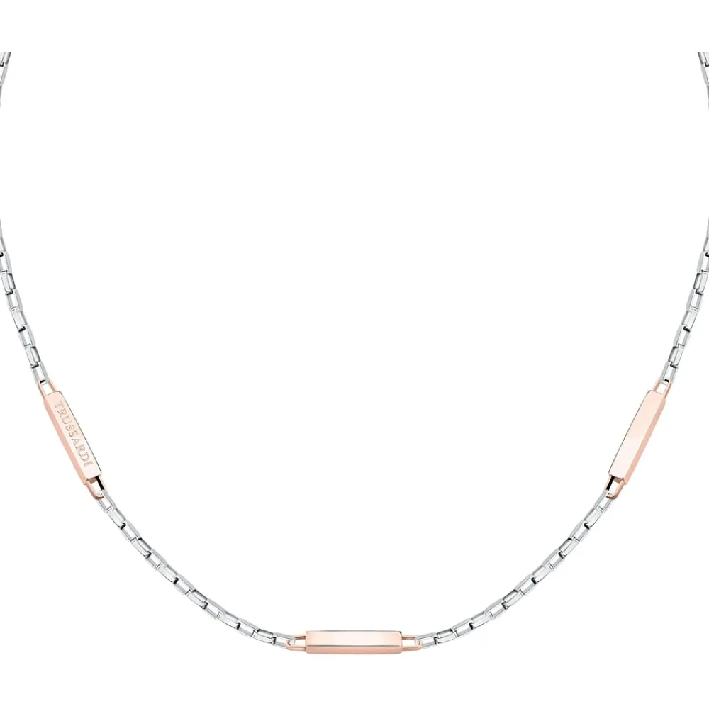 Collane In Acciaio|Collane Uomo<Trussardi COLLANA T-STEEL - TJAXV29