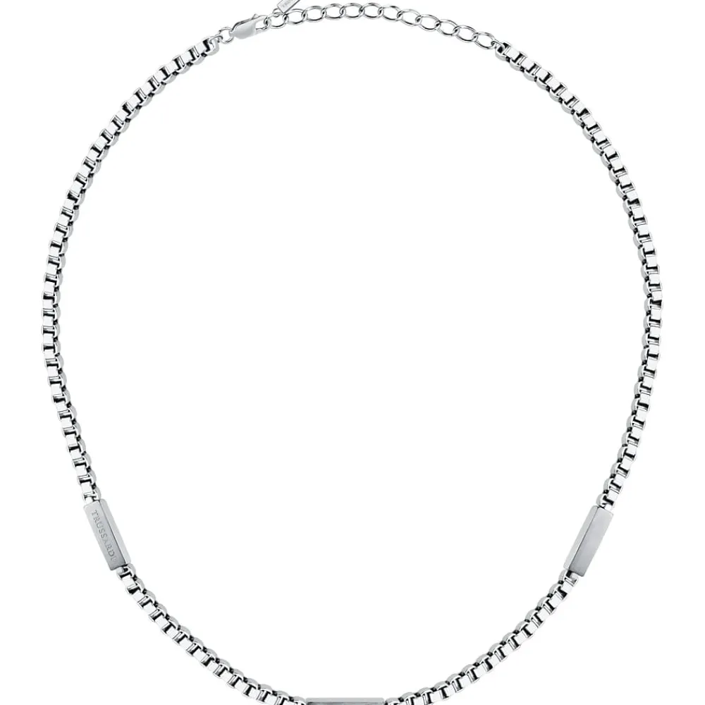 Collane In Acciaio|Collane Uomo<Trussardi COLLANA T-STEEL - TJAXV30