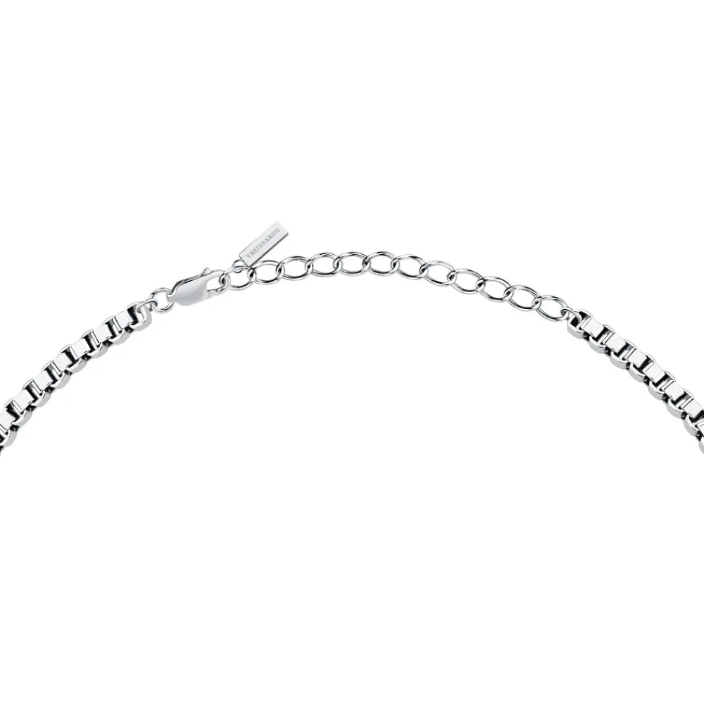 Collane In Acciaio|Collane Uomo<Trussardi COLLANA T-STEEL - TJAXV30