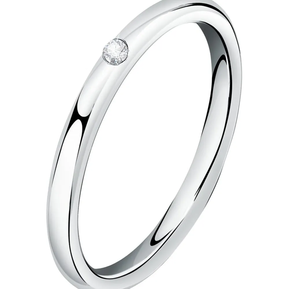 Fedi Con Diamanti|Fedi In Oro Bianco<Bluespirit Fede Comoda - P.27R404000108