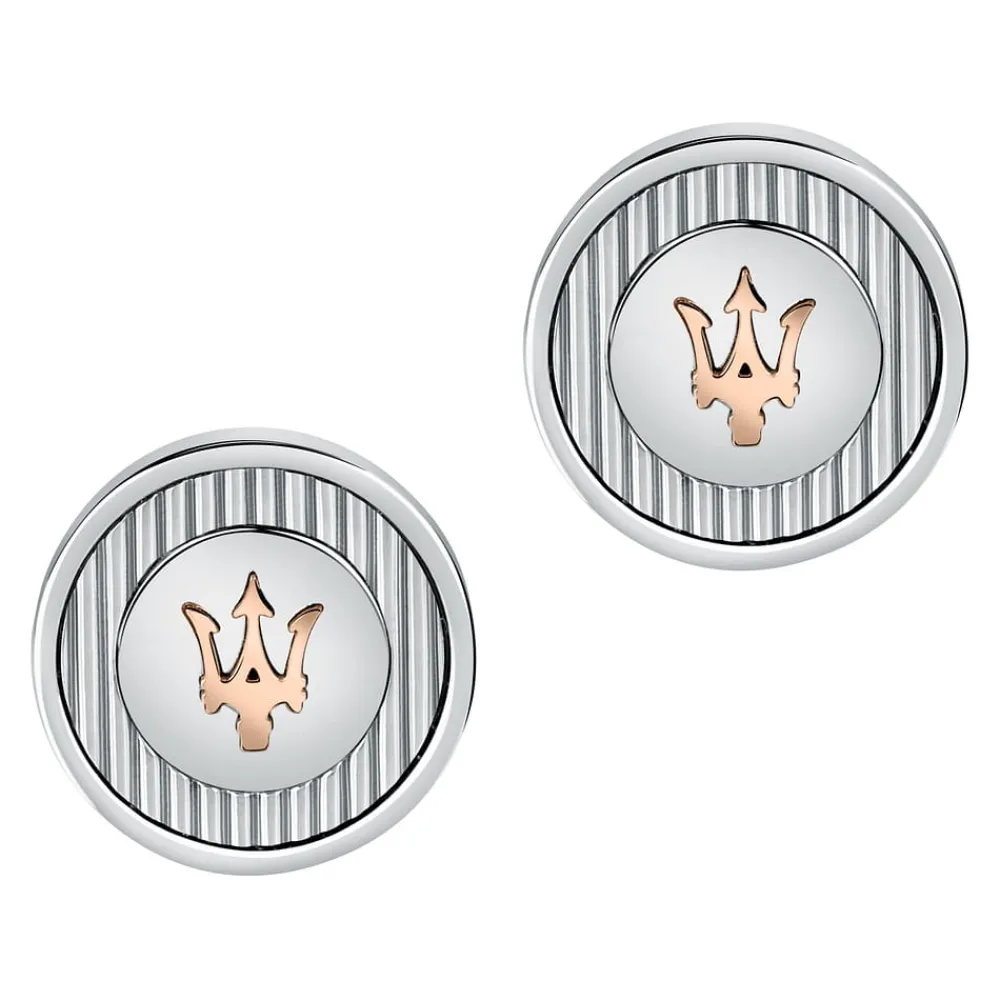 Gioielli In Acciaio|Gemelli<Maserati GEMELLI JEWELS - JM121ATK14