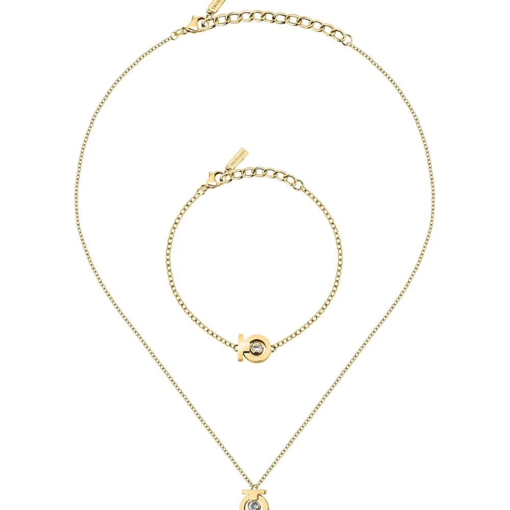 Gioielli In Acciaio|Gioielli Donna<Trussardi KIT T-LOGO - TJAXC66