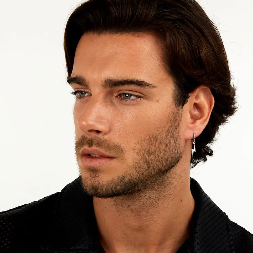 Gioielli In Argento|Gioielli Uomo<Bluespirit MONO ORECCHINO VITAL - P.259C02000300
