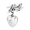 Gioielli In Acciaio|Mono Orecchini<Karl Lagerfeld MONO ORECCHINO CHARMS - KLAYD22
