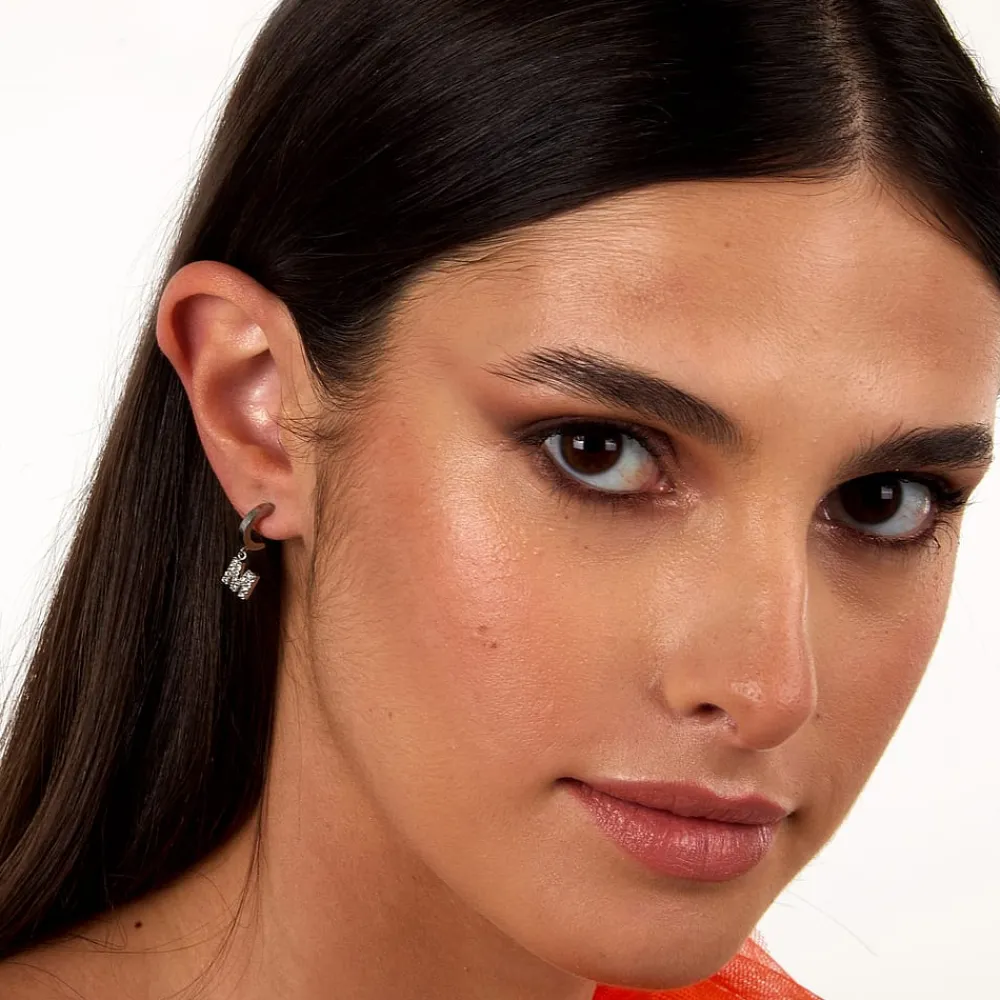 Gioielli In Acciaio|Mono Orecchini<La Petite Story MONO ORECCHINO SINGLE EARRINGS - LPS02AQM69