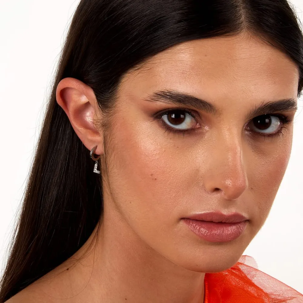 Gioielli In Acciaio|Mono Orecchini<La Petite Story MONO ORECCHINO SINGLE EARRINGS - LPS02AQM74